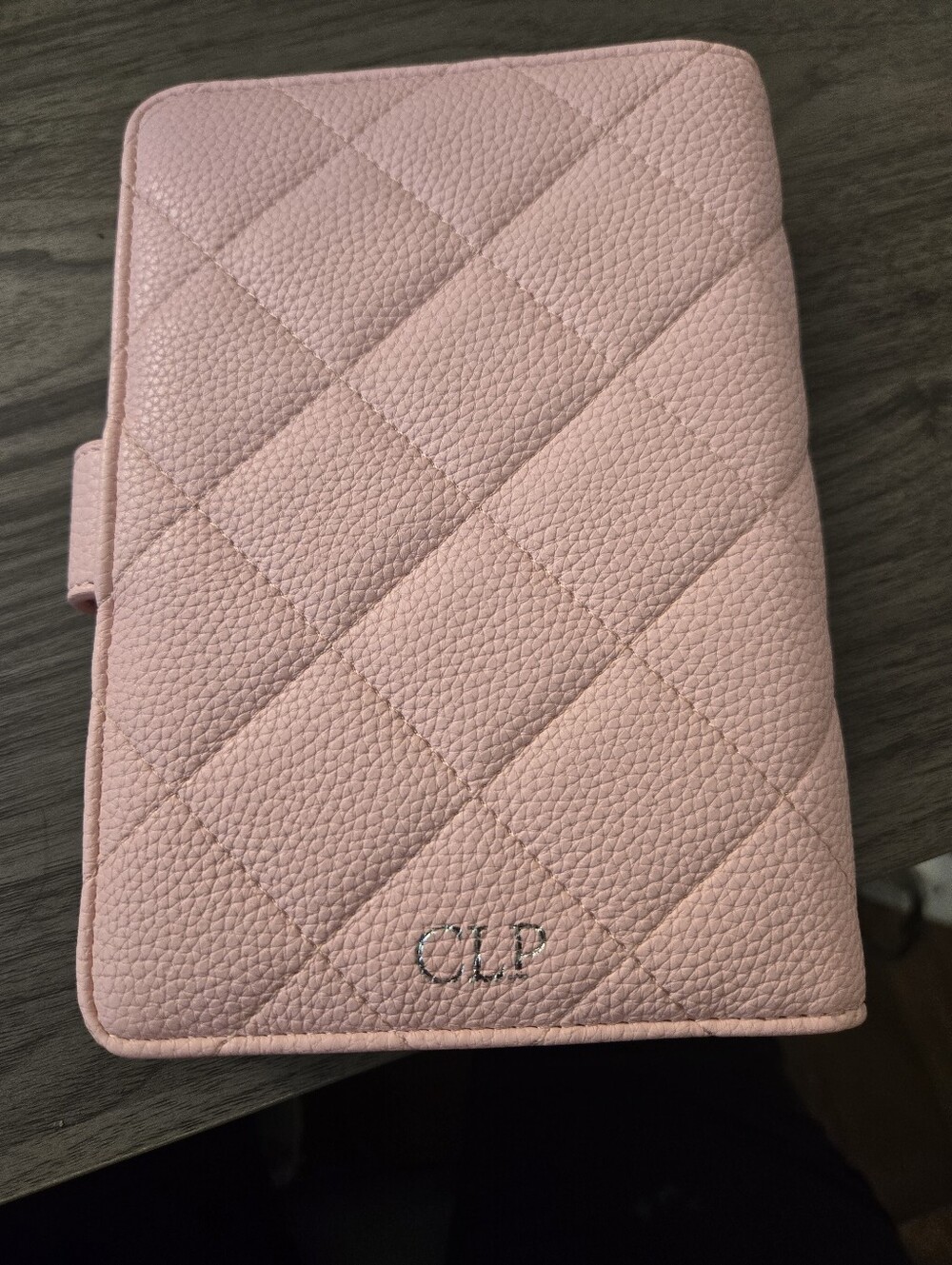A6 Quilted Pink Women's Organizer - Picture 2 of 7